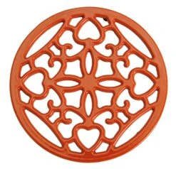 Habitat Cast Iron Trivet - Orange -Kitchen Supplies Store 9574142 R Z005A