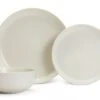 Habitat 12 Piece Stoneware Dinner Set - White -Kitchen Supplies Store 9577833 R Z001A