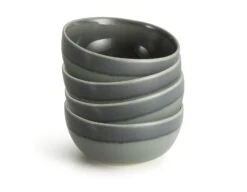 Habitat Evora 4 Piece Stoneware Cereal Bowl - Green -Kitchen Supplies Store 9578557 R Z002A