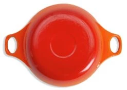 Habitat 20cm Round Cast Iron Oven Dish - Orange -Kitchen Supplies Store 9594036 R Z004A