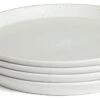 Habitat Addison 4 Piece Stoneware Dinner Plate - White -Kitchen Supplies Store 9604706 R Z001A