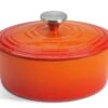 Habitat 2.4Litre Oval Cast Iron Casserole Dish - Orange -Kitchen Supplies Store 9606766 R Z001A