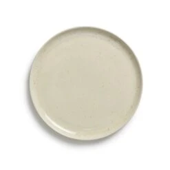Habitat Evora 4 Piece Stoneware Side Plates - Natural -Kitchen Supplies Store 9607370 R Z004A