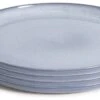 Habitat Evora 4 Piece Stoneware Dinner Plate - Blue -Kitchen Supplies Store 9611043 R Z001A