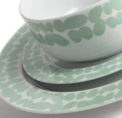 Habitat Scandi Decal 12 Piece Porcelain Dinner Set -Kitchen Supplies Store 9634721 R Z005A