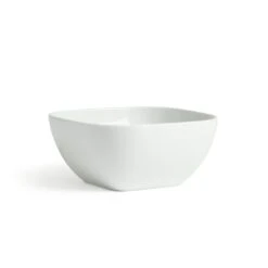 Habitat Riko Square 4 Piece Cereal Bowls - White -Kitchen Supplies Store 9634790 R Z002A
