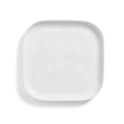Habitat Riko Square 4 Piece Dinner Plates - White 9 Habitat Riko Square 4 Piece Dinner Plates - White -Kitchen Supplies Store 9637694 R Z004A