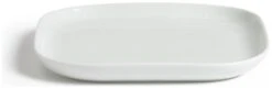 Habitat Riko Square 4 Piece Side Plate - White -Kitchen Supplies Store 9641439 R Z003A