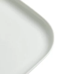 Habitat Riko Square 4 Piece Side Plate - White -Kitchen Supplies Store 9641439 R Z005A